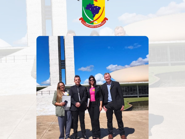 Missão em Brasília: Comitiva de Chapada busca impulsionar desenvolvimento municipal