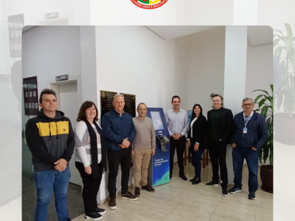 Totem de autoatendimento da Corsan Aegea é inaugurado na Câmara de Vereadores de Chapada