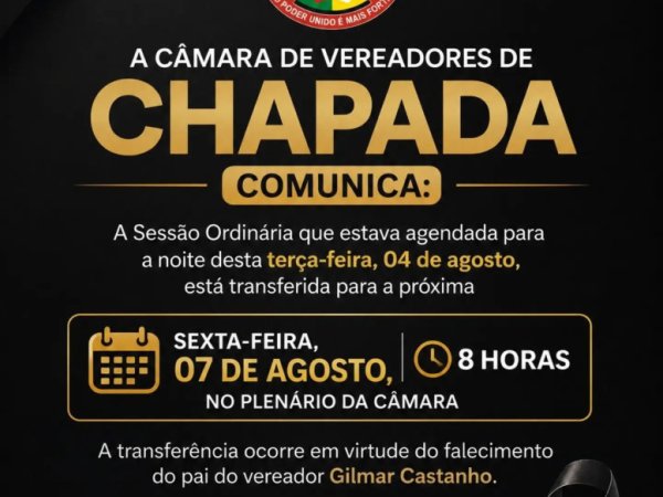 Sessão Ordinária Transferida