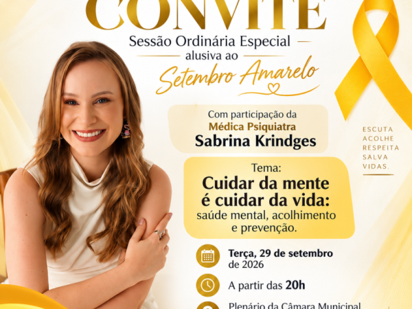 💛 Cuidar da mente é cuidar da vida!