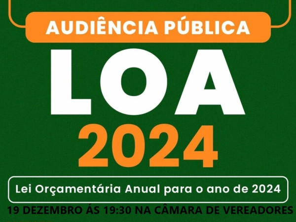 Audiência Pública LOA