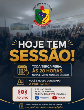Hoje tem Sessão!