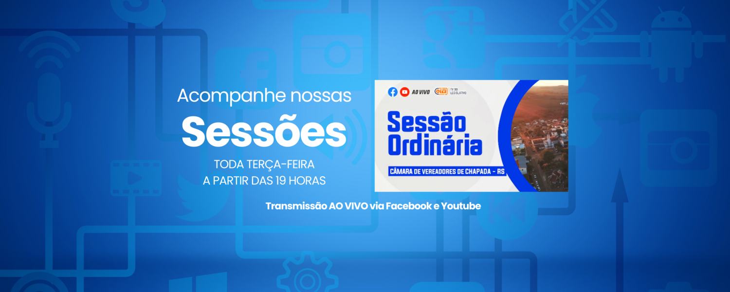 ACOMPANHE NOSSAS SESSÕES