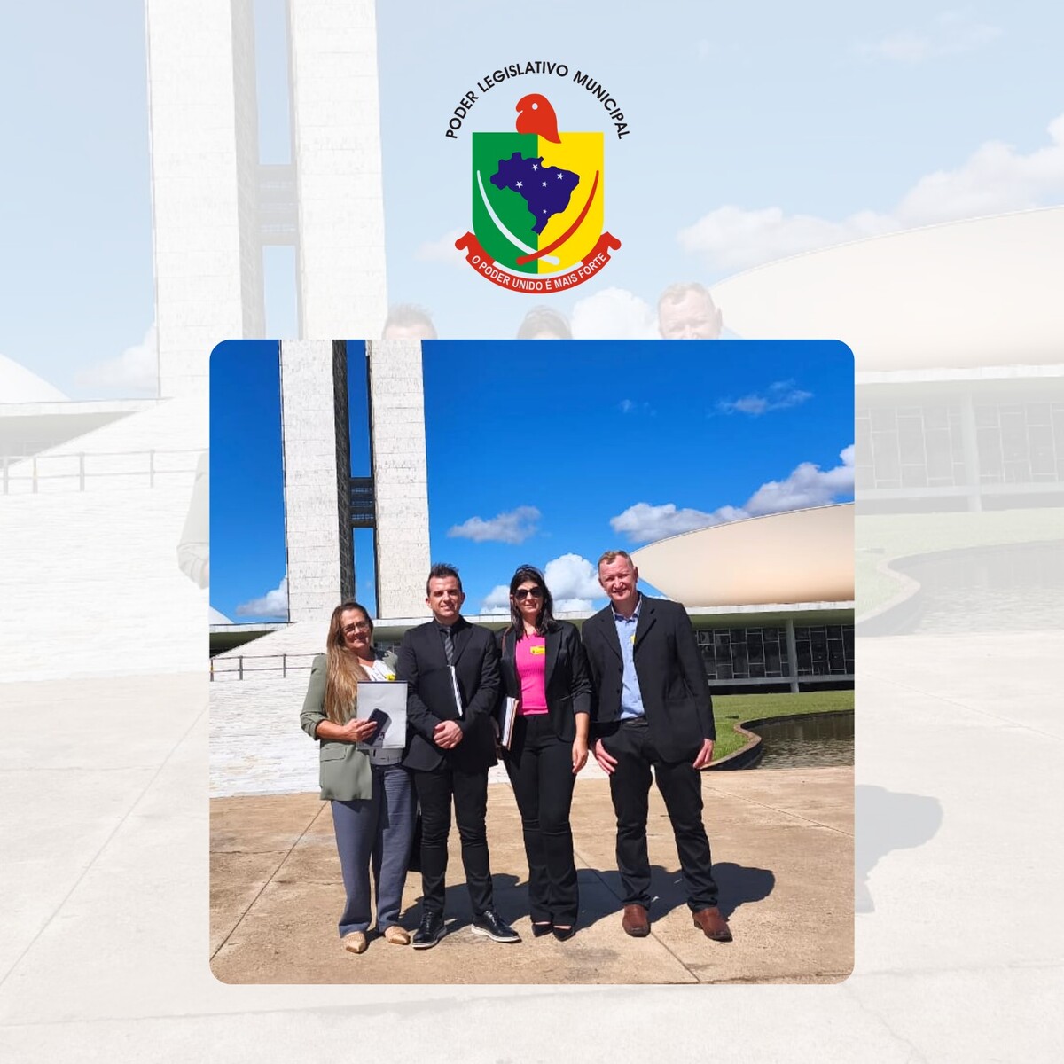 Missão em Brasília: Comitiva de Chapada busca impulsionar desenvolvimento municipal